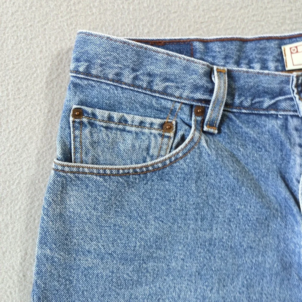 Levis Signature Denim Shorts Mens 34‎ Blue Relaxed Fit Cotton Y2K VTG